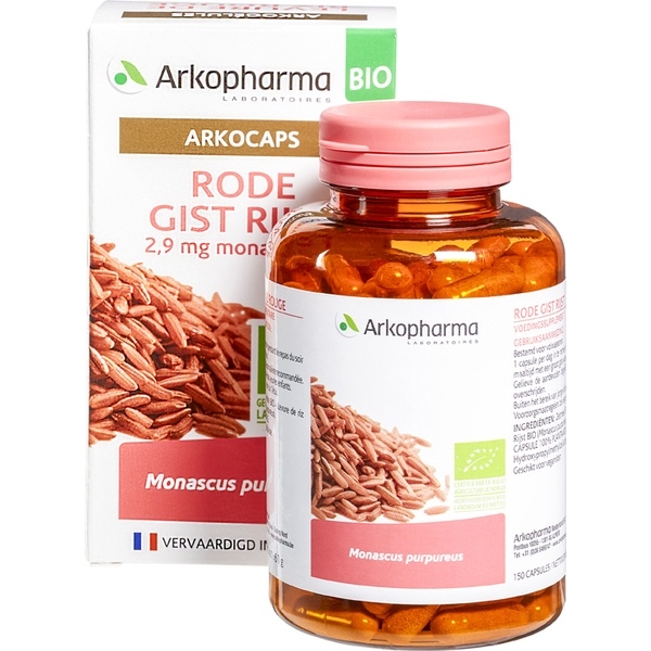 Rode gist rijst 150 caps - Arkocaps bio