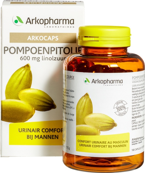 Pompoenpitolie 180 caps - Arkocaps