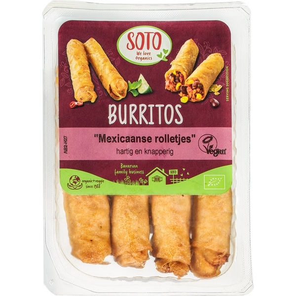 Burritos Mexicaanse rolletjes 190g - Soto bio