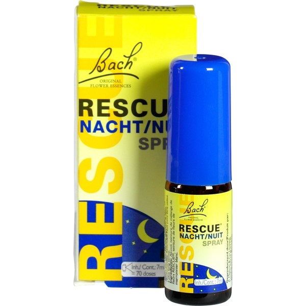 Rescue nacht spray 7ml - Bach