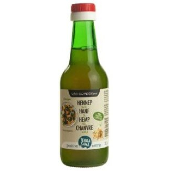 Hennepzaadolie Raw 250ml - TerraSana bio