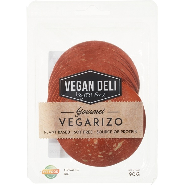 Broodbeleg vegarizo vegan 90 gram - FIT FOOD Vegan Deli Bio