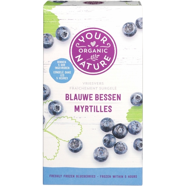 Blauwe bessen 250g - Your Organic Nature bio