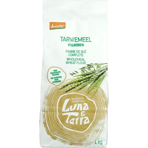 Tarwemeel 1kg - Luna e Terra Demeter
