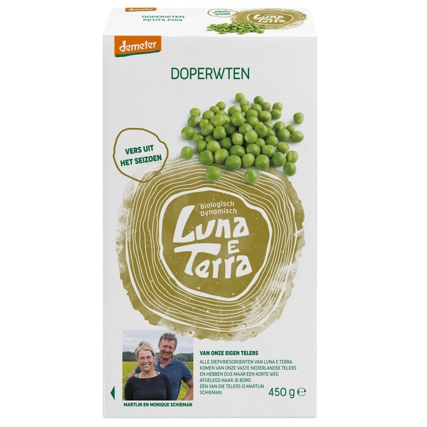Doperwten 450g - Luna e Terra Demeter