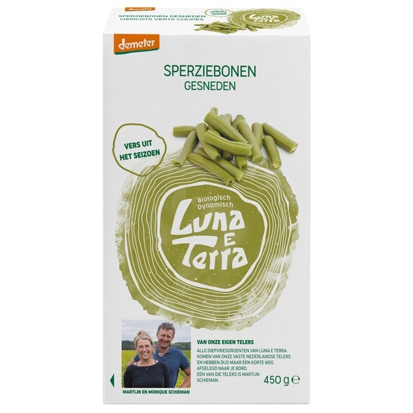Sperziebonen 450g - Luna e Terra Demeter