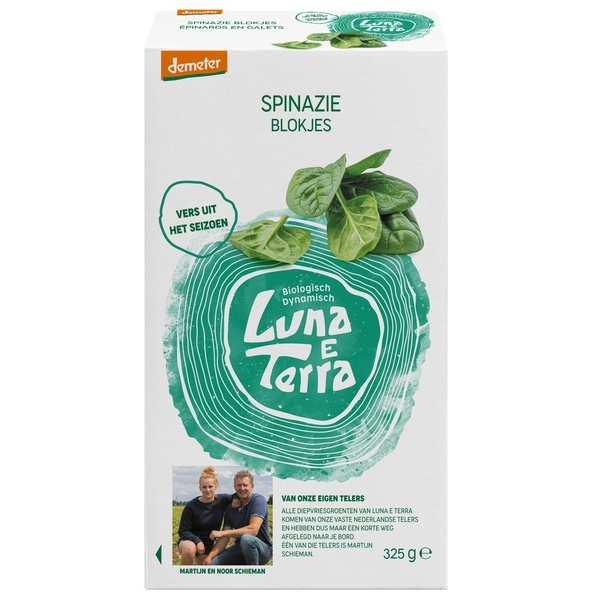 Spinazie 325g - Luna e Terra Demeter