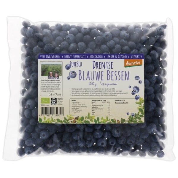 Blauwe bessen 1kg - PureBlu Demeter