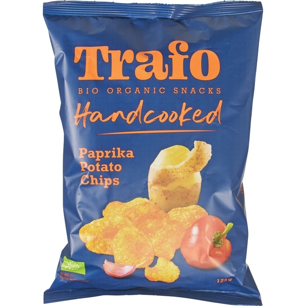 Handcooked chips paprika 125g - Trafo bio