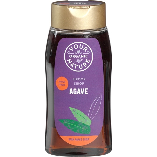 Agavesiroop donker 250ml - Your Organic Nature bio