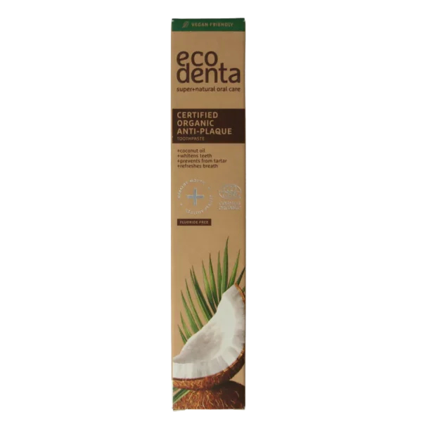 Tandpasta Anti-Tandplak 75ml - Ecodenta