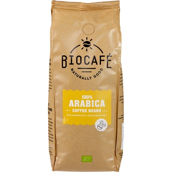 Koffiebonen 100% Arabica 500g - Biocafe bio