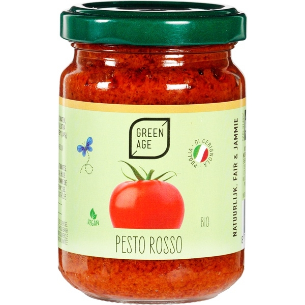 Rode pesto 140g - GreenAge bio