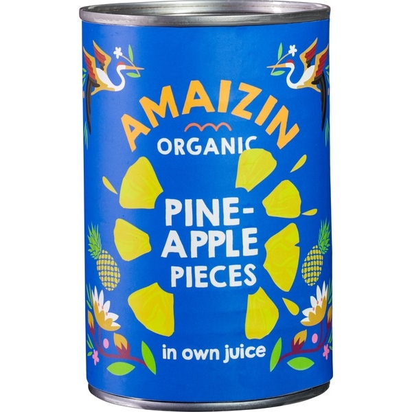 Ananasstukjes 400ml - Amaizin bio
