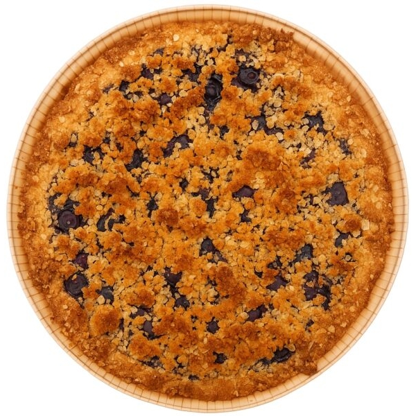 Bosbessen kruimel vlaai/taart 900g  - Natuurlijk! Charlotte bio