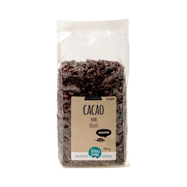 Cacaonibs in zak RAW 250g - TerraSana bio