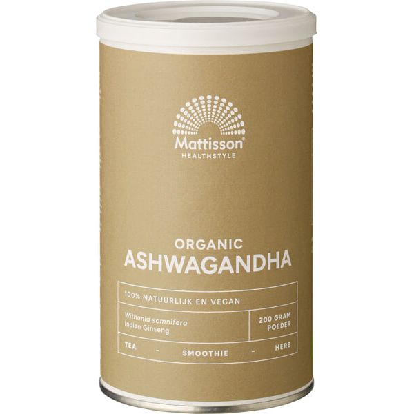 Ashwagandha poeder 200g - Mattisson bio