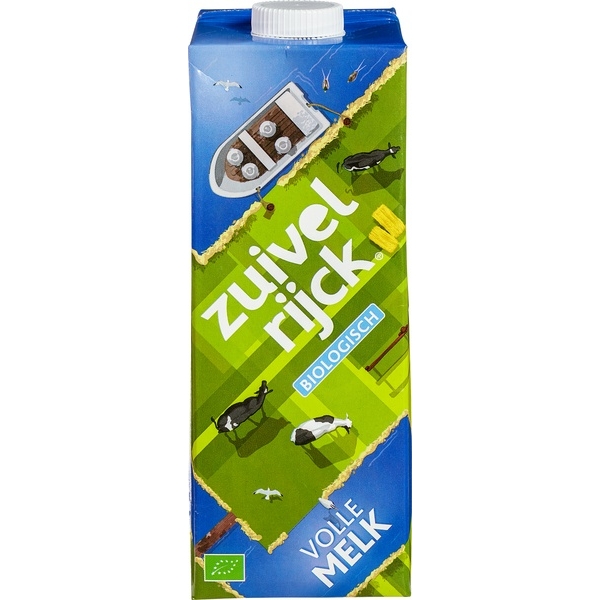 Volle houdbare melk 1l - Zuivelrijck bio