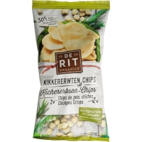 THT: 18-09-2026; Kikkererwtenchips rozemarijn 75g - De Rit bio