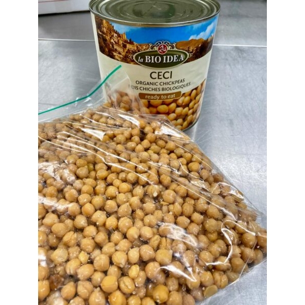 Kikkererwten uit vriezer 1,5kg - bio