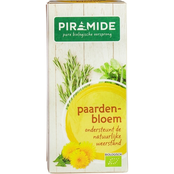 Paardebloemthee 20 zakjes - Piramide bio
