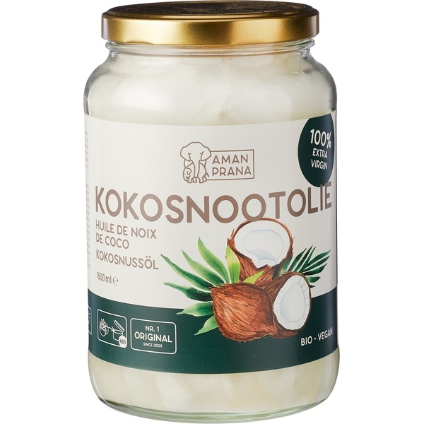 Extra virgin kokosolie 1,6l - Amanprana bio
