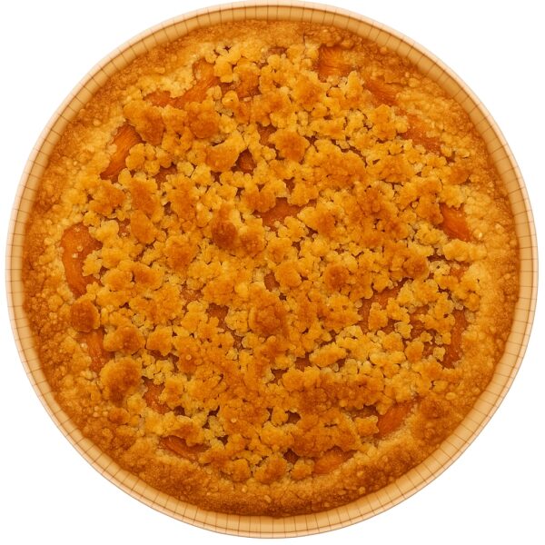 Abrikozen kruimel vlaai/taart 900g  - Natuurlijk! Charlotte bio