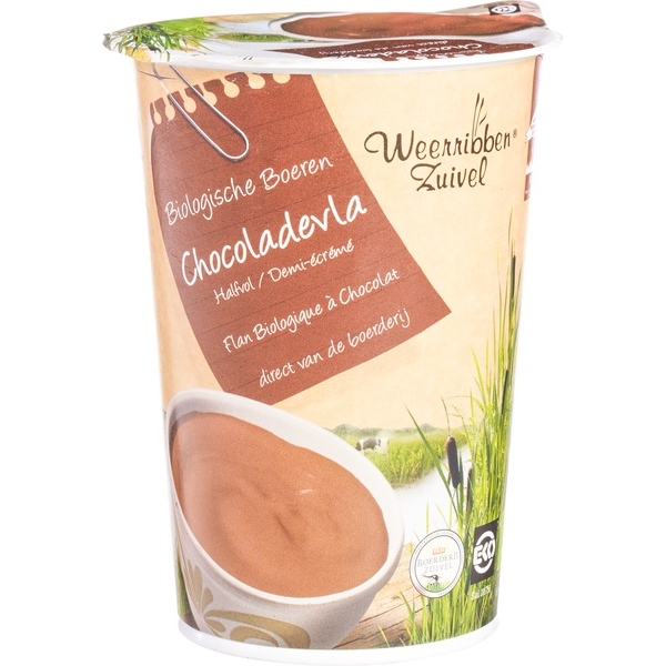 Chocoladevla 500g - Weerribben Zuivel bio