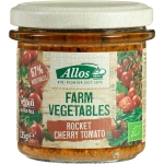 Rucola- en kerstomaatspread 135 - Allos bio