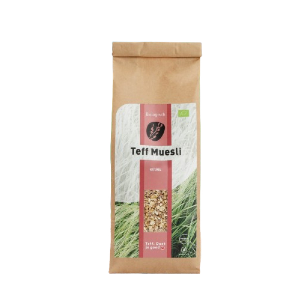 Teff muesli glutenvrij 250g - Dijksterhuis Teffvolkoren bio