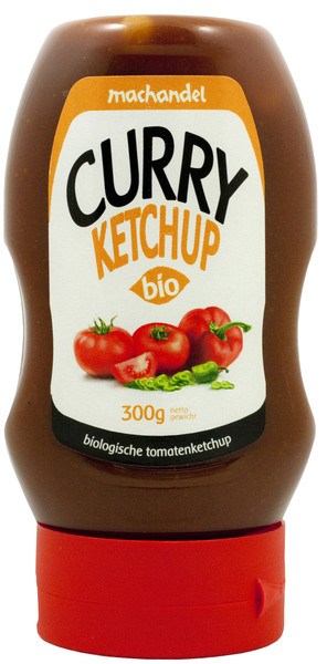 Curry Ketchup knijpfles 290ml - Machandel bio