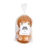 Bestel vóór wo: Bruin tarwe bolletjes 4st - Van Der Westen bio