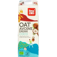 THT: 25-7-2026; Haverdrink kokos 1l - Lima bio