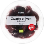 Zwarte kalamata olijven 125g - Marqt bio