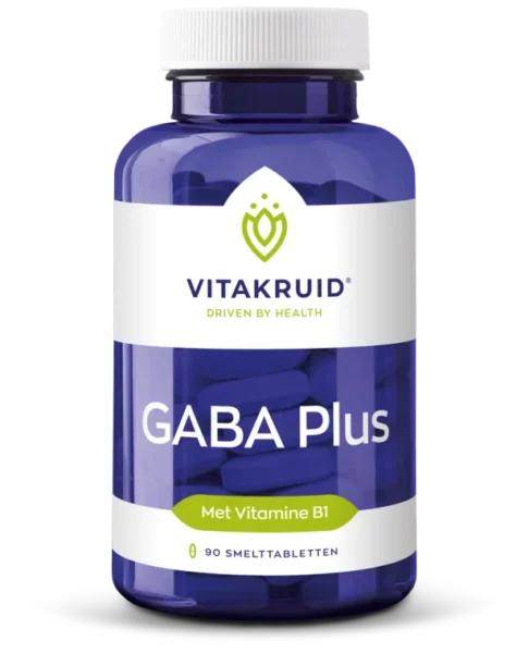 GABA Plus Met vitamine B1 90tabl - Vitakruid