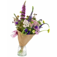 Wild Plukboeket – Kleurrijk Seizoensboeket met Verse Veldbloemen - bio (Enkel Hub Voerendaal)